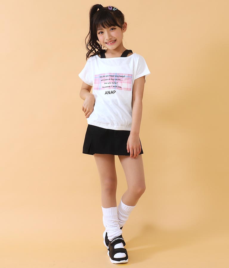 重ね着風トップス(トップス/Tシャツ・カットソー ) | ANAP KIDS