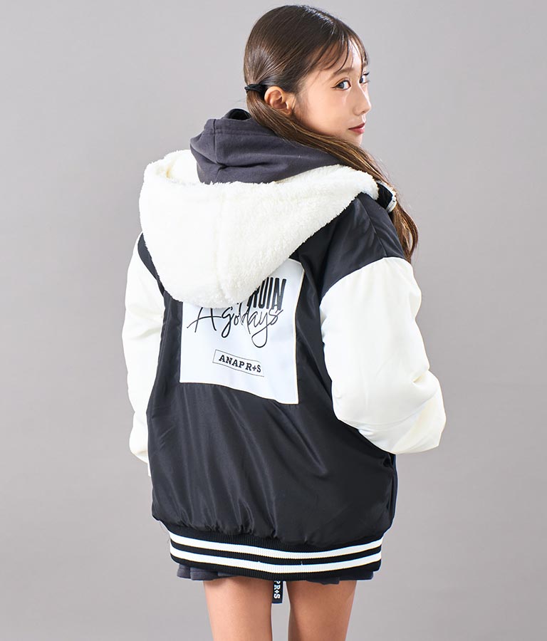 R+S リバーシブル ファー ブルゾン(アウター（コート・ジャケット  