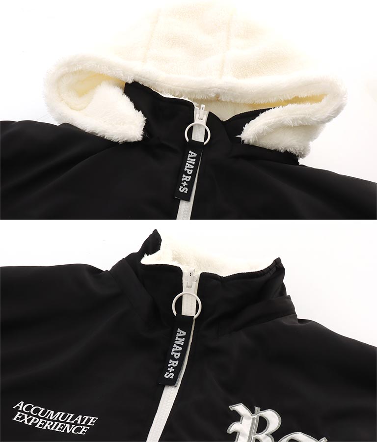 R+S リバーシブル ファー ブルゾン(アウター（コート・ジャケット  