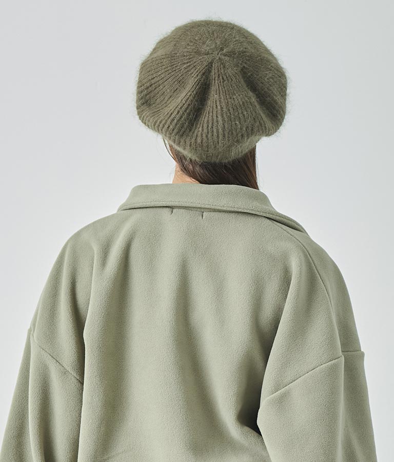 起毛 ニット ベレー帽(ファッション雑貨/ハット・キャップ・ニット帽