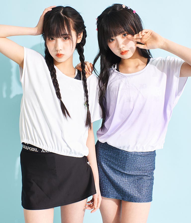 オリジナル】モノグラム柄 水着 3点セット(水着/水着・水着(女の子用  