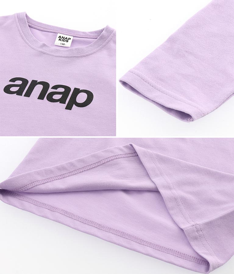 anap ロゴ プリント ロンT 長袖 Tシャツ(トップス/Tシャツ・ロングT 