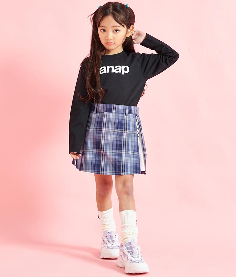 anap ロゴ プリント ロンT 長袖 Tシャツ(トップス/Tシャツ・ロングT 