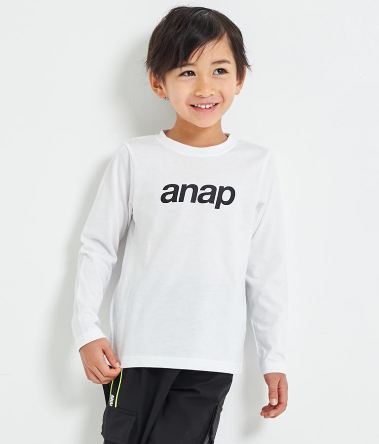 anap ロゴ プリント ロンT 長袖 Tシャツ(トップス/Tシャツ・ロングT 