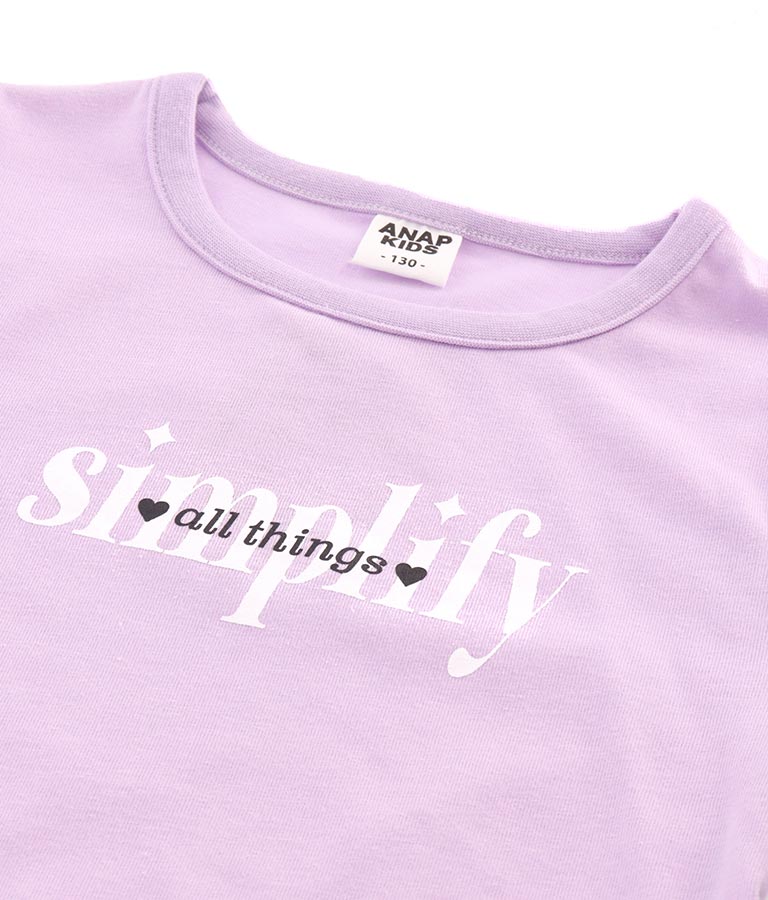 袖 レース アップ Tシャツ(トップス/Tシャツ) | ANAP KIDS 